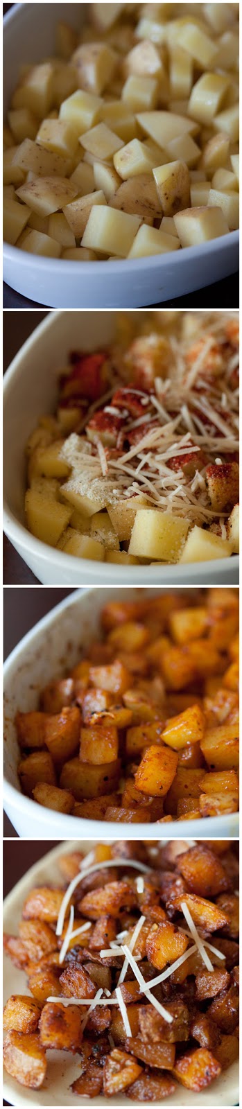 Parmesan Roasted Potatoes Recipe